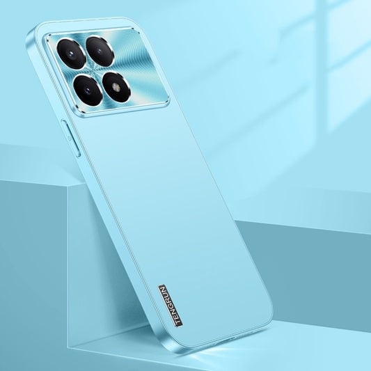 For Xiaomi Redmi K70 Streamer Series Micro Frosted Metal Paint PC Phone Case(Sierra Blue) - K70 Cases by buy2fix | Online Shopping UK | buy2fix