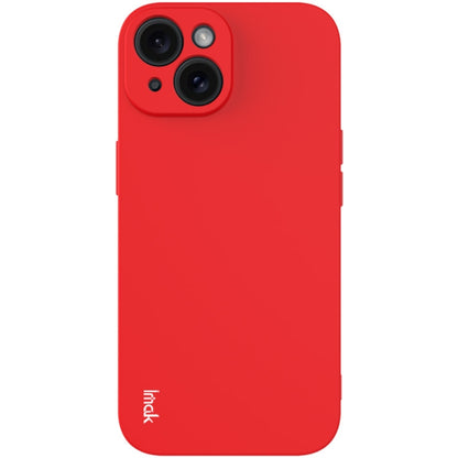 For iPhone 15 imak UC-4 Series Straight Edge TPU Phone Case(Red) - iPhone 15 Cases by imak | Online Shopping UK | buy2fix