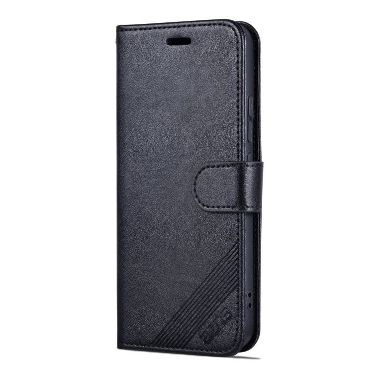 For Xiaomi 14 Pro AZNS Sheepskin Texture Flip Leather Phone Case(Black) - 14 Pro Cases by AZNS | Online Shopping UK | buy2fix