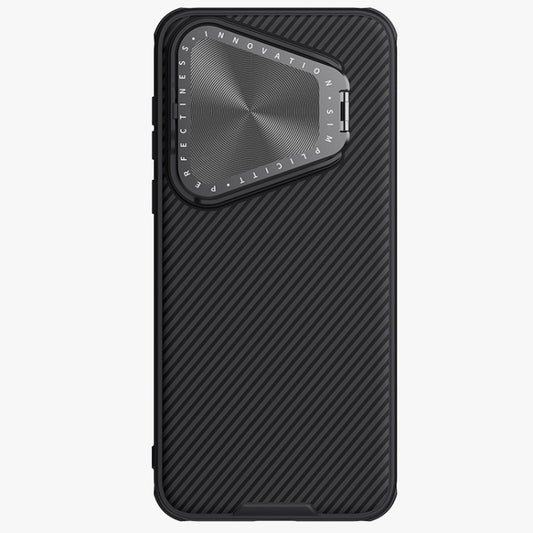 For Huawei Pura 70 Pro/70 Pro+ NILLKIN Black Mirror Prop CD Texture Mirror Phone Case(Black) - Huawei Cases by NILLKIN | Online Shopping UK | buy2fix