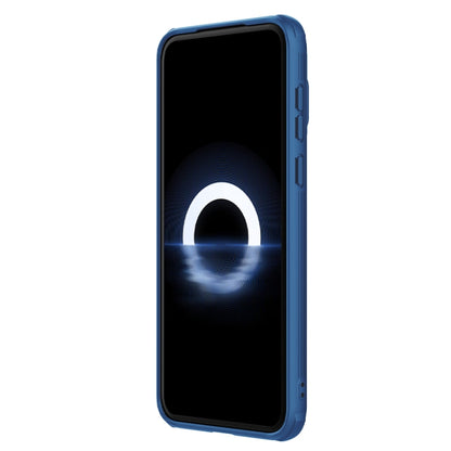 For Huawei Pura 70 NILLKIN Black Mirror Prop CD Texture Mirror Phone Case(Blue) - Huawei Cases by NILLKIN | Online Shopping UK | buy2fix