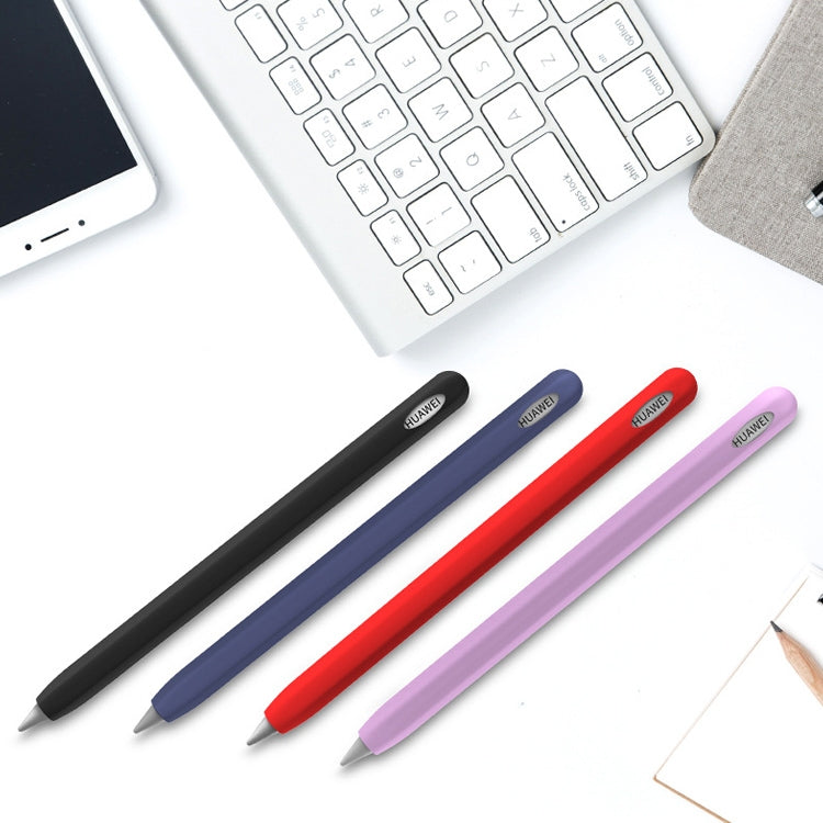 For Huawei M-pencil Stylus Touch Pen Integrated Non-slip Silicone Protective Cover(Fluorescent Color) - Pencil Accessories by buy2fix | Online Shopping UK | buy2fix