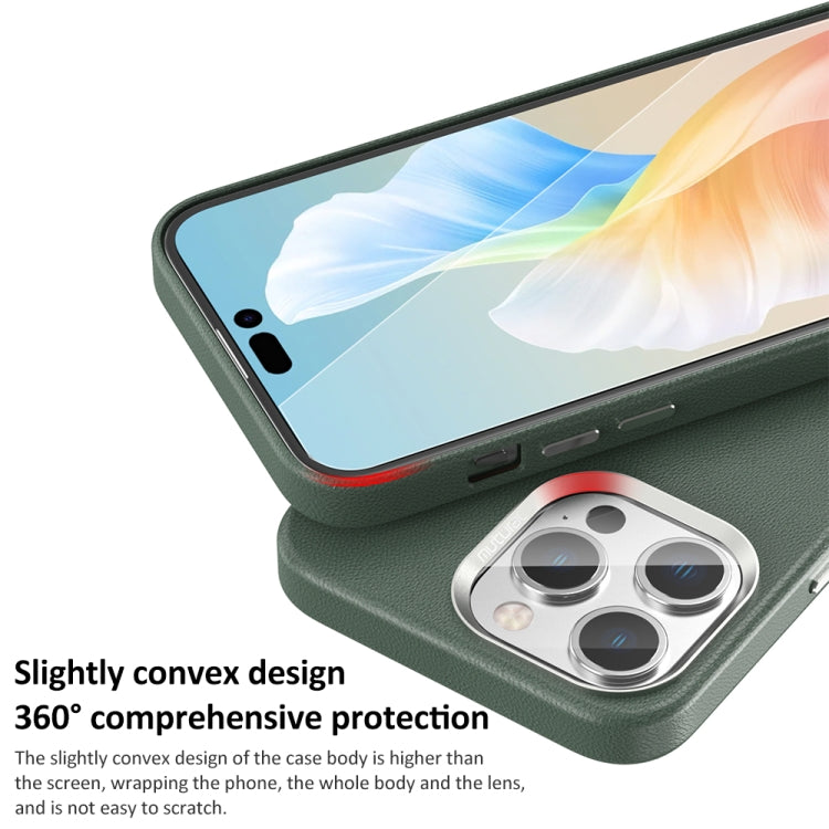 For iPhone 15 Pro Max Mutural Mingdian Series MagSafe Magnetic Phone Case(Green) - iPhone 15 Pro Max Cases by Mutural | Online Shopping UK | buy2fix