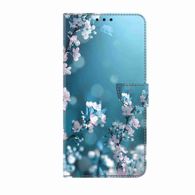 For Samsung Galaxy S24 Ultra 5G Crystal 3D Shockproof Protective Leather Phone Case(Plum Flower) - Galaxy S24 Ultra 5G Cases by buy2fix | Online Shopping UK | buy2fix