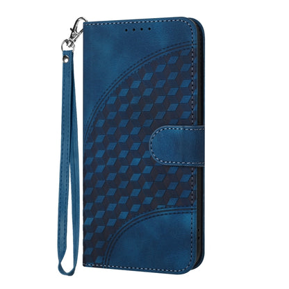 For Samsung Galaxy S23 5G YX0060 Elephant Head Embossed Phone Leather Case with Lanyard(Royal Blue) - Galaxy S23 5G Cases by buy2fix | Online Shopping UK | buy2fix