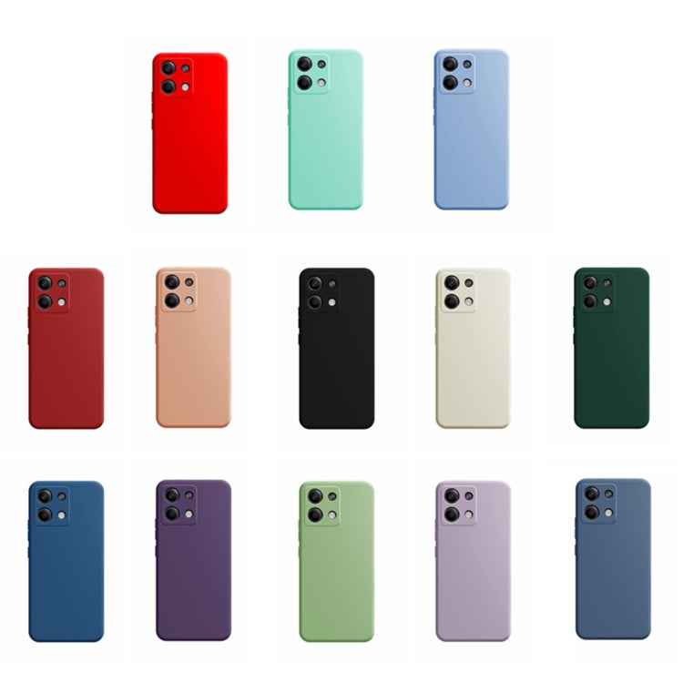 For Xiaomi Redmi Note 13 Pro 5G Imitation Liquid Silicone Phone Case(Red) - Note 13 Pro Cases by buy2fix | Online Shopping UK | buy2fix