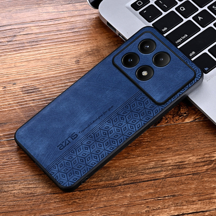 For Xiaomi Redmi K70 AZNS 3D Embossed Skin Feel Phone Case(Sapphire Blue) - Xiaomi Cases by AZNS | Online Shopping UK | buy2fix