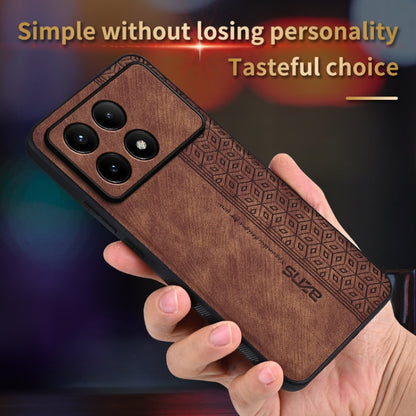 For Xiaomi Redmi K70 AZNS 3D Embossed Skin Feel Phone Case(Purple) - Xiaomi Cases by AZNS | Online Shopping UK | buy2fix