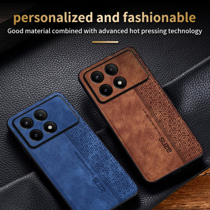 For Xiaomi Redmi K70 AZNS 3D Embossed Skin Feel Phone Case(Purple) - Xiaomi Cases by AZNS | Online Shopping UK | buy2fix