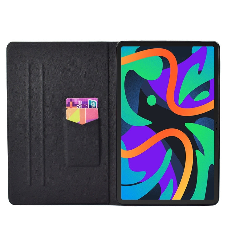 For Lenovo Tab M11/ Xiaoxin Pad 11 2024 Voltage Coloured Drawing Smart Leather Tablet Case(Butterflies) - Lenovo by buy2fix | Online Shopping UK | buy2fix