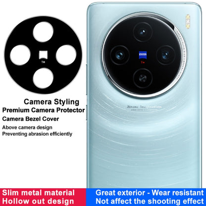 For vivo X100 5G IMAK Metal Camera Lens Protector Cover - For Vivo by imak | Online Shopping UK | buy2fix