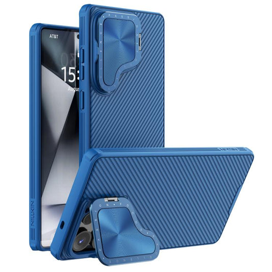 For Samsung Galaxy S25 Ultra 5G NILLKIN CamShield Prop PC Phone Case(Blue) - Galaxy S25 Ultra 5G Cases by NILLKIN | Online Shopping UK | buy2fix