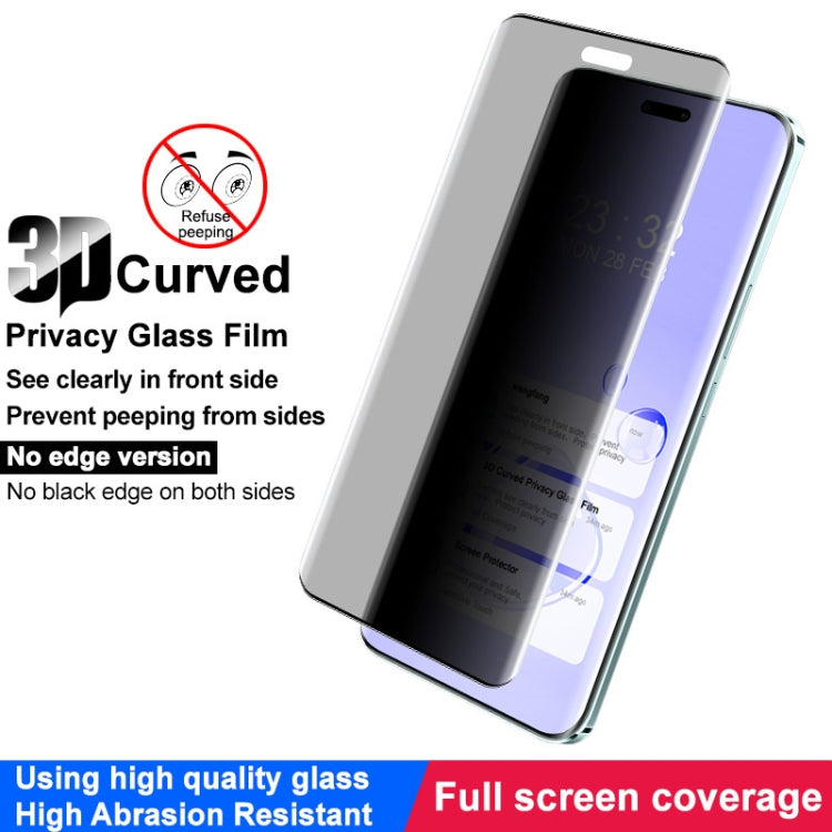 For Honor Magic6 Pro 5G imak 3D Curved Privacy Full Screen Tempered Glass Film - Honor Tempered Glass by imak | Online Shopping UK | buy2fix