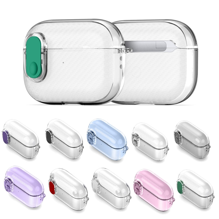 For AirPods 3 DUX DUCIS PECK Series Split Transparent Carbon Fiber Earphone Case(Transparent) - For AirPods 3 by DUX DUCIS | Online Shopping UK | buy2fix