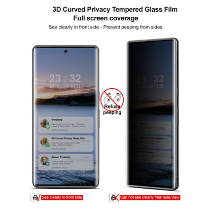 For Google Pixel 7 Pro imak 3D Curved HD Full Screen Anti-spy Tempered Glass Protective Film - Google Tempered Glass by imak | Online Shopping UK | buy2fix
