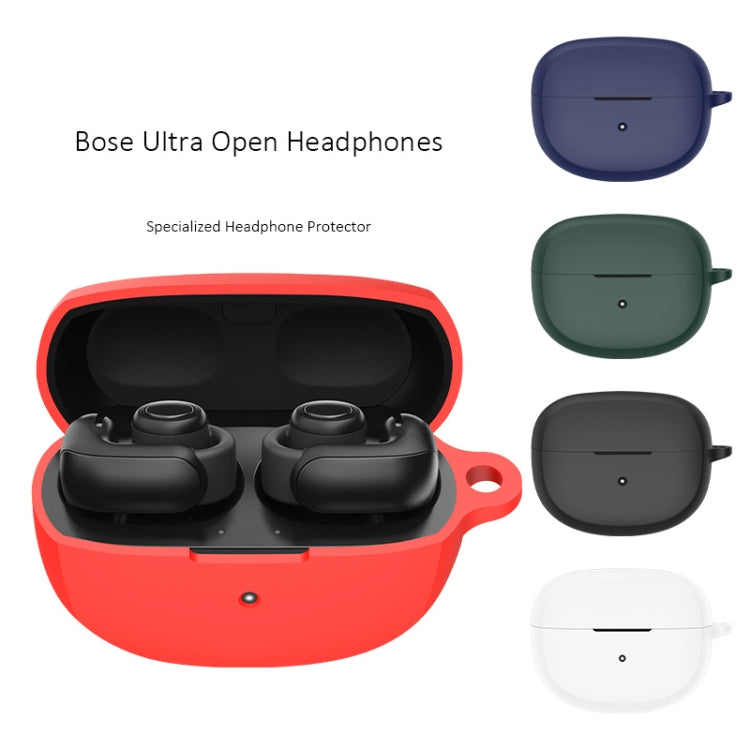 For Bose Ultra Open Wireless Earphone Silicone Protective Case(Black) - Other Earphone Case by buy2fix | Online Shopping UK | buy2fix