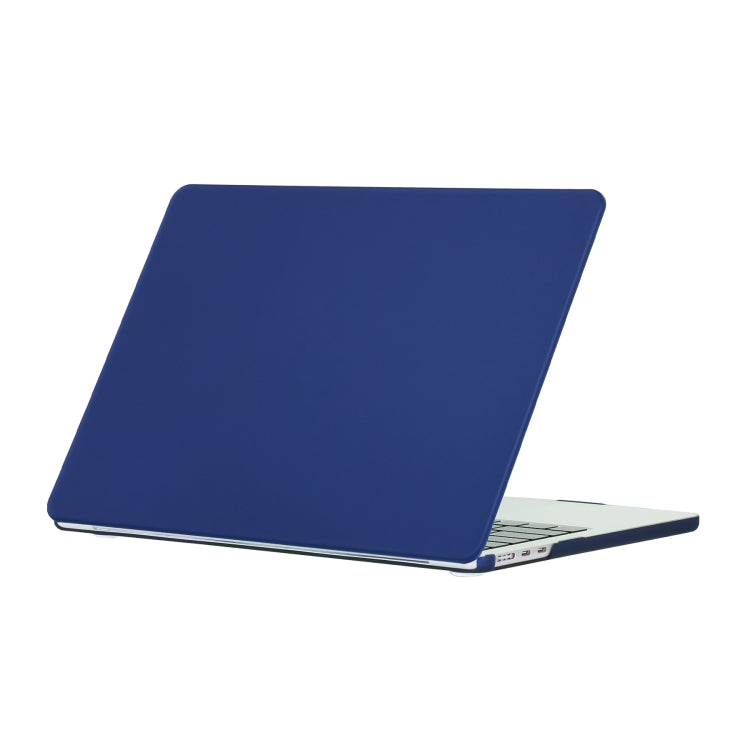 For MacBook Air 15.3 2024 A2941 (M2)/A3114 (M3) Laptop Matte Style Protective Case(Peony Blue) - MacBook Air Cases by buy2fix | Online Shopping UK | buy2fix