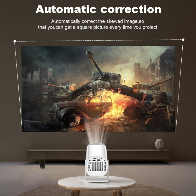 GXMO P30 Android 11 OS HD Portable WiFi Projector, Plug Type:AU Plug(White) - Mini Projector by GXMO | Online Shopping UK | buy2fix