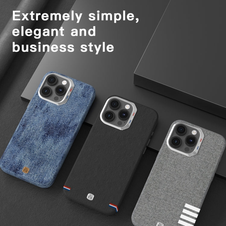 For iPhone 15 TGVIS Vida Series MagSafe Magnetic Phone Case(Grey) - iPhone 15 Cases by TGVIS | Online Shopping UK | buy2fix