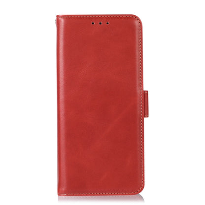 For Google Pixel 9 Crazy Horse Top Layer Cowhide Leather Phone Case(Red) - Google Cases by buy2fix | Online Shopping UK | buy2fix