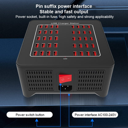 YFY-A76 200W 40 Ports USB Smart Charging Station(US Plug) - Multifunction Charger by buy2fix | Online Shopping UK | buy2fix