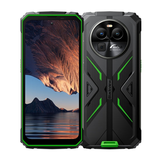 [HK Warehouse] Blackview BV8100 Rugged Phone, 8GB+256GB, 6.5 inch Android 14 MediaTek Helio G99 Octa Core up to 2.2GHz, Network: 4G, NFC, OTG(Green) - Blackview by Blackview | Online Shopping UK | buy2fix