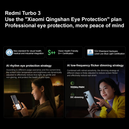 Xiaomi Redmi Turbo 3, 16GB+1TB, 6.67 inch Xiaomi HyperOS Snapdragon 8s Gen 3 Octa Core 3.0GHz, NFC, Network: 5G, Support Google Play(Black) - Xiaomi Redmi by Xiaomi | Online Shopping UK | buy2fix