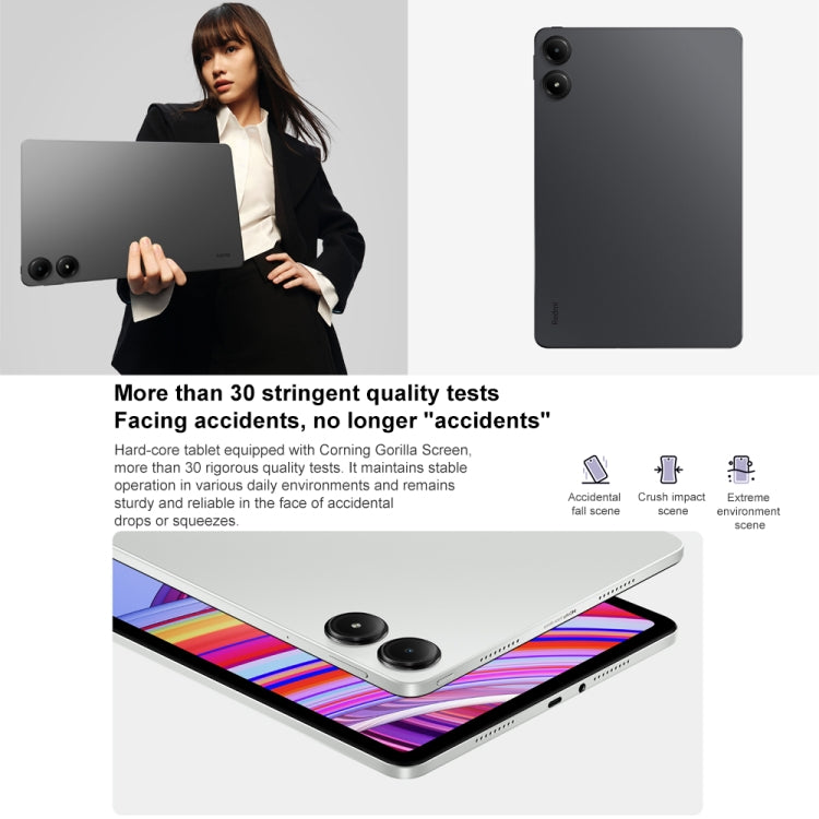 Xiaomi Redmi Pad Pro 12.1 inch Tablet PC, 6GB+128GB, HyperOS Qualcomm Snapdragon 7s Gen2 Octa Core, 10000mAh Battery(Dark Grey) - Other by Xiaomi | Online Shopping UK | buy2fix