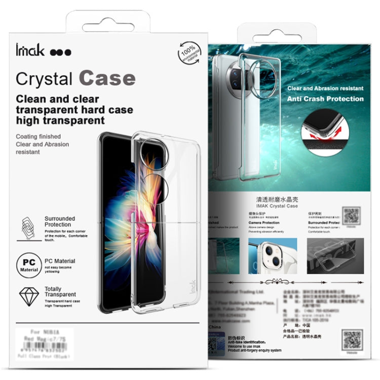 For Nothing Phone 2a 5G imak Wing II Wear-resisting Crystal Phone Protective Case - More Brand by imak | Online Shopping UK | buy2fix