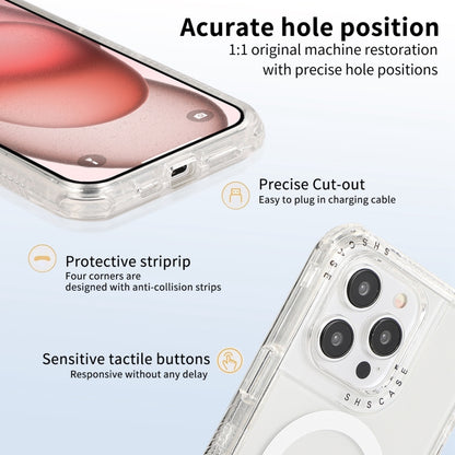 For iPhone 16 Pro Dreamland MagSafe Magnetic 3 in 1 TPU + PC Phone Case(Transparent) - iPhone 16 Pro Cases by buy2fix | Online Shopping UK | buy2fix