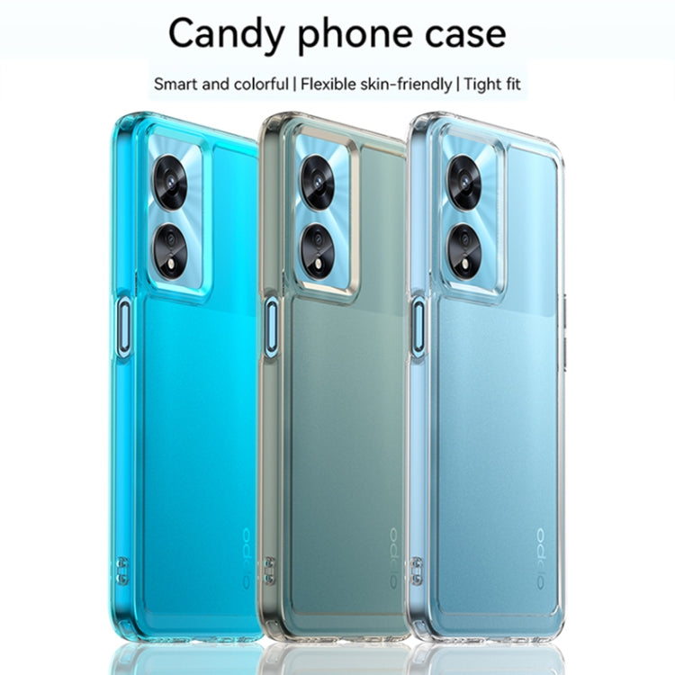 For OPPO A77 5G Candy Series TPU Phone Case(Transparent) - OPPO Cases by buy2fix | Online Shopping UK | buy2fix