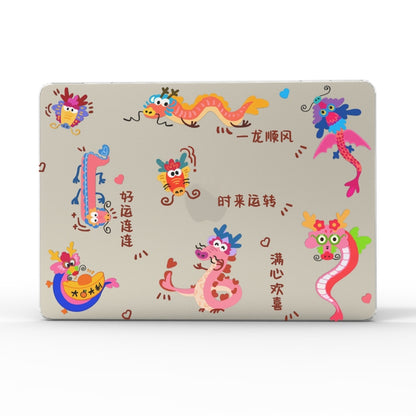 For MacBook Pro 16 A2141 UV Printed Pattern Laptop Frosted Protective Case(DDC-1683) - MacBook Pro Cases by buy2fix | Online Shopping UK | buy2fix