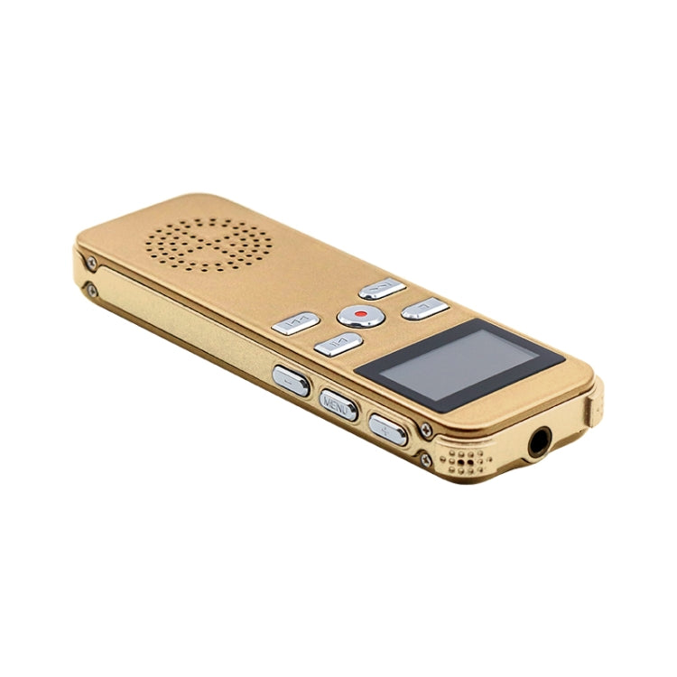 JNN X26 Mini Portable Voice Recorder with OLED Screen, Memory:16GB(Gold) - Recording Pen by JNN | Online Shopping UK | buy2fix