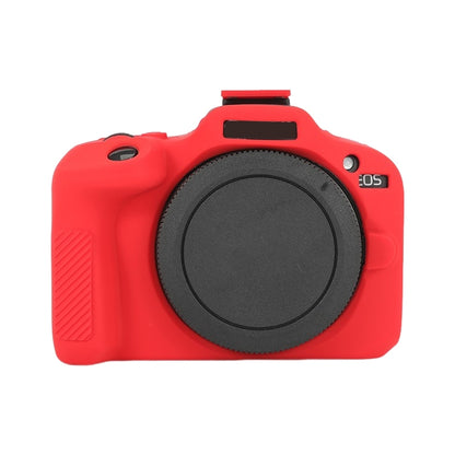 For Canon EOS R100 Glossy Soft Silicone Protective Case(Red) - Protective Case by buy2fix | Online Shopping UK | buy2fix