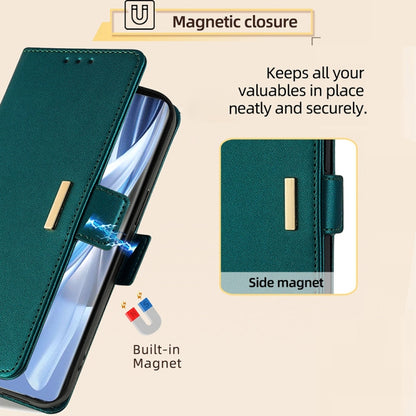 For Xiaomi Redmi K70 5G / K70 Pro 5G Crossbody Chain Leather Phone Case(Green) - K70 Pro Cases by buy2fix | Online Shopping UK | buy2fix