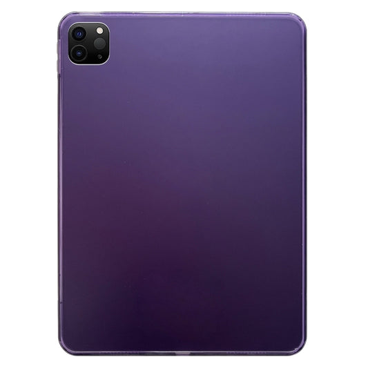 For iPad Air 13 2024 / Pro 12.9 2022  Skin-feeling Crystal Clear Acrylic Tablet Case(Purple) - iPad Pro 12.9 (2022/2021) Cases by buy2fix | Online Shopping UK | buy2fix