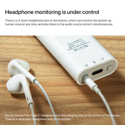 Xiaomi Youpin Yuemi USB Desktop Noise Reduction Wired Microphone(White) - Microphone by Xiaomi | Online Shopping UK | buy2fix