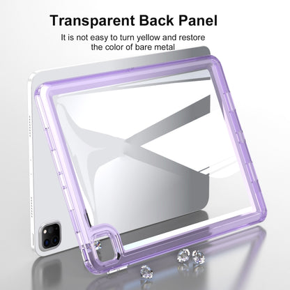 For iPad Air 11 2024 Transparent Acrylic Tablet Case(Pink) - iPad Air 11 2024 Cases by buy2fix | Online Shopping UK | buy2fix