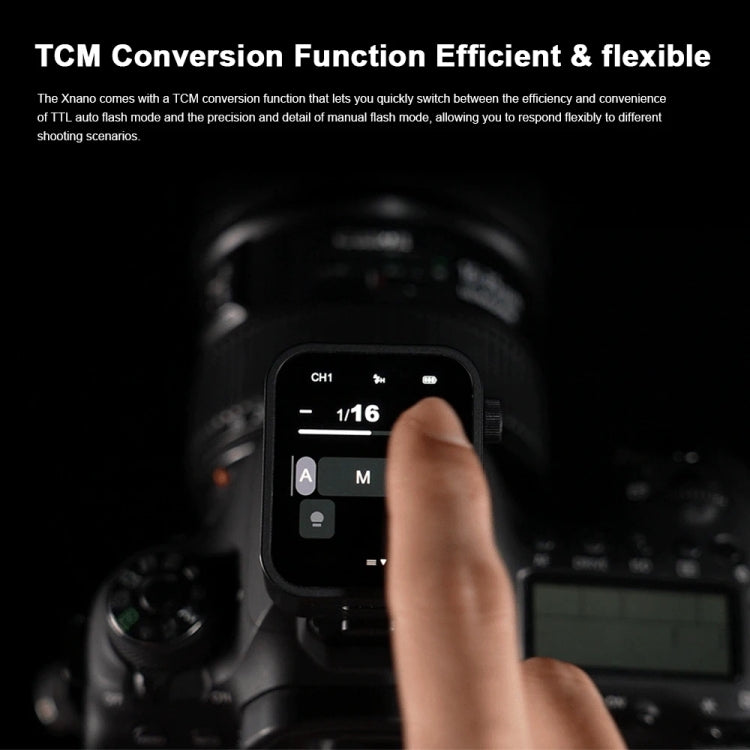 Godox X3 TTL Wireless Flash Trigger Touch Screen Flash Transmitter For Sony(Black) - Wireless Flash Trigger by Godox | Online Shopping UK | buy2fix