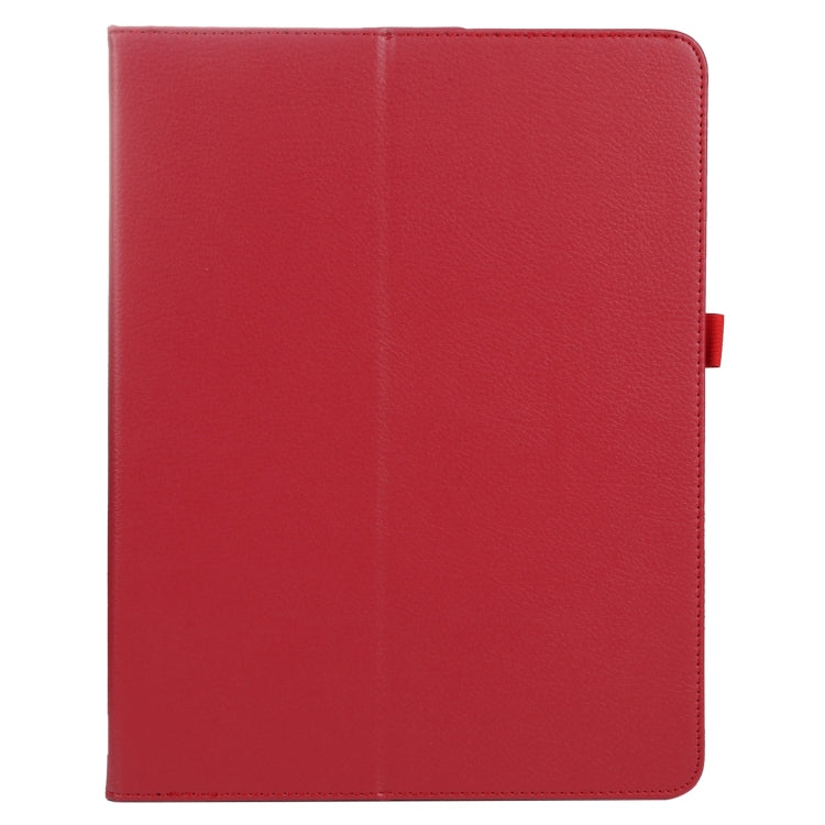 For iPad Air 11 2024 Litchi Texture Solid Color Leather Tablet Case(Red) - iPad Air 11 2024 Cases by buy2fix | Online Shopping UK | buy2fix