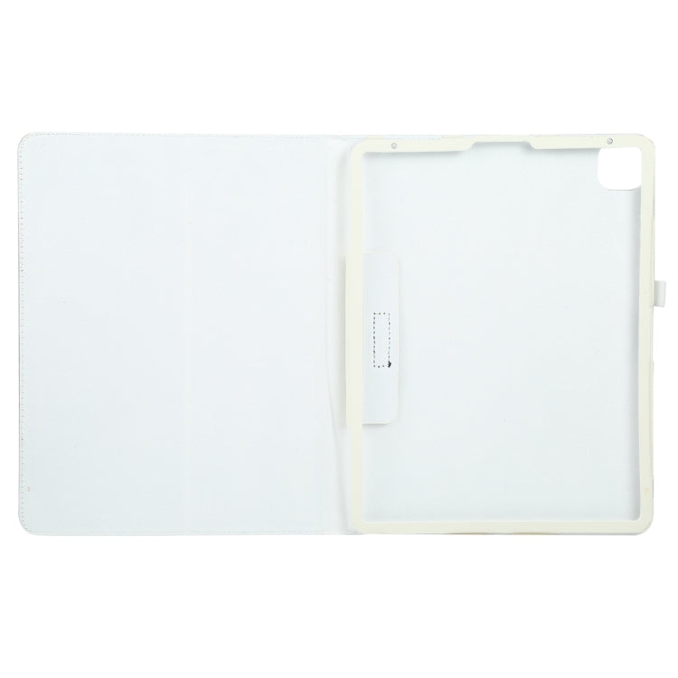 For iPad Pro 11 2024 Litchi Texture Solid Color Leather Tablet Case(White) - iPad Pro 11 2024 Cases by buy2fix | Online Shopping UK | buy2fix