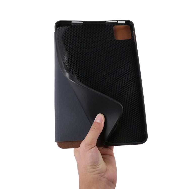 For iPad Air 11 2024 TPU Flip Tablet Protective Leather Case(Black) - iPad Air 11 2024 Cases by buy2fix | Online Shopping UK | buy2fix