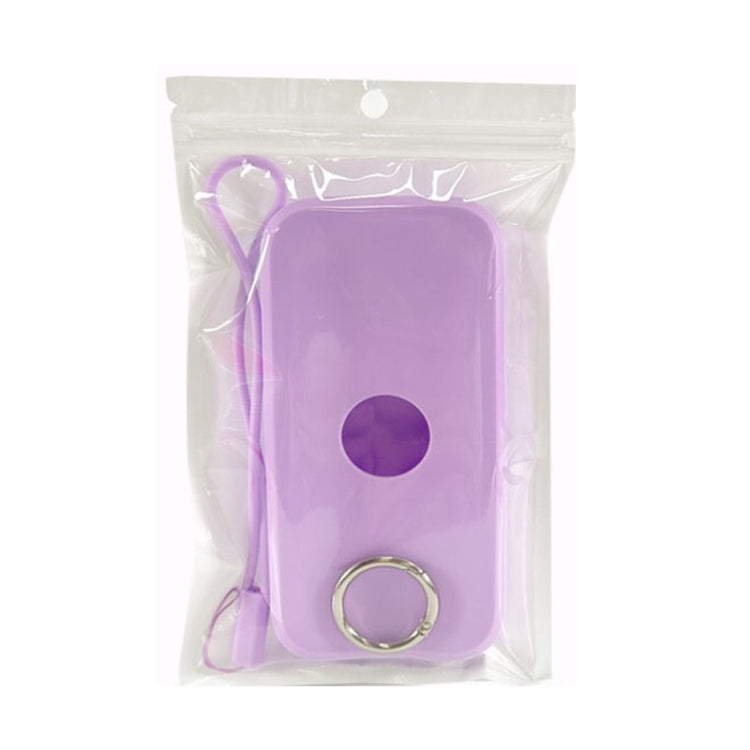 For Apple Vision Pro Accessories Power Silicone Protective Case(Purple) - VR Accessories by buy2fix | Online Shopping UK | buy2fix