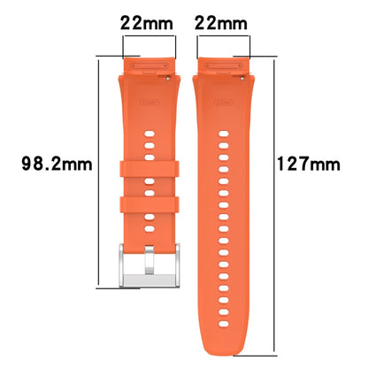 For OPPO Watch X / OnePlus Watch 2 Vertical Texture Silicone Watch Band(Brown) - Watch Bands by buy2fix | Online Shopping UK | buy2fix
