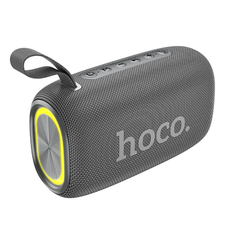 hoco HC25 Radiante Sports Bluetooth 5.2 Speaker Support TWS / FM(Grey) - Desktop Speaker by hoco | Online Shopping UK | buy2fix