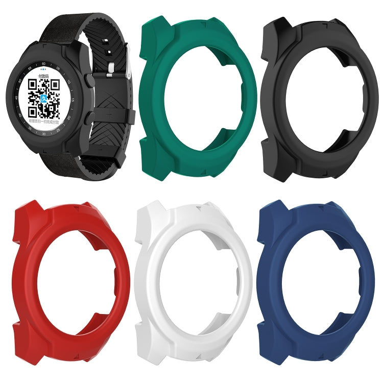 For Ticwatch Pro 2020 / Ticwatch Pro Universal Silicone Protective Case(White) - Watch Case by buy2fix | Online Shopping UK | buy2fix