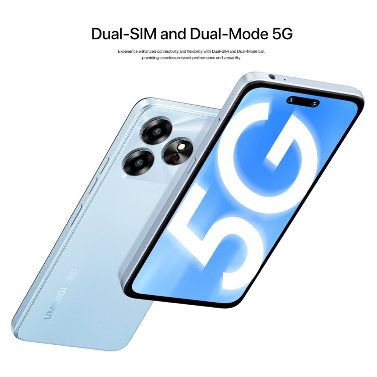 [HK Warehouse] UMIDIGI G6 5G, 6GB+128GB, Face ID Identification, 6.6 inch UMIDIGI OS Dimensity 6100+ 5G Octa Core, Network: 5G(Lake Green) - UMIDIGI by UMIDIGI | Online Shopping UK | buy2fix