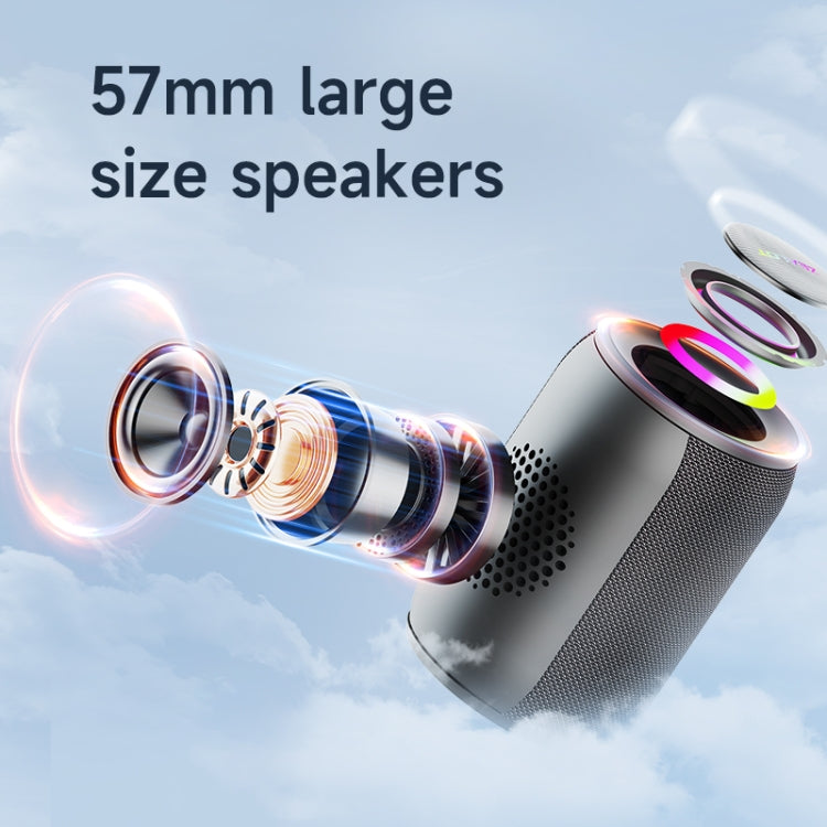 Zealot S32 Pro 15W High Power Bluetooth Speaker with Colorful Light(Beige) - Desktop Speaker by ZEALOT | Online Shopping UK | buy2fix