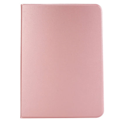 For iPad Air 11 2024 Stretch Voltage Plain Leather Smart Tablet Case(Rose Gold) - iPad Air 11 2024 Cases by buy2fix | Online Shopping UK | buy2fix