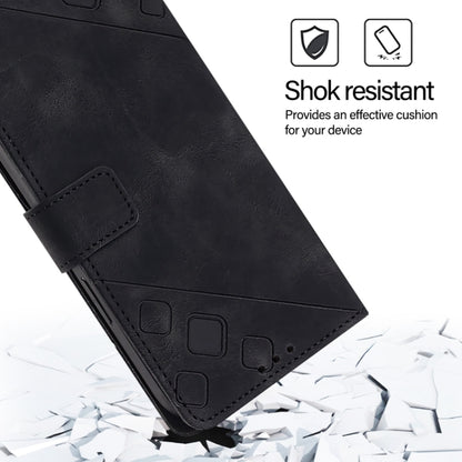 For Ulefone Note 14 Skin Feel Embossed Leather Phone Case(Black) - Ulefone Cases by buy2fix | Online Shopping UK | buy2fix